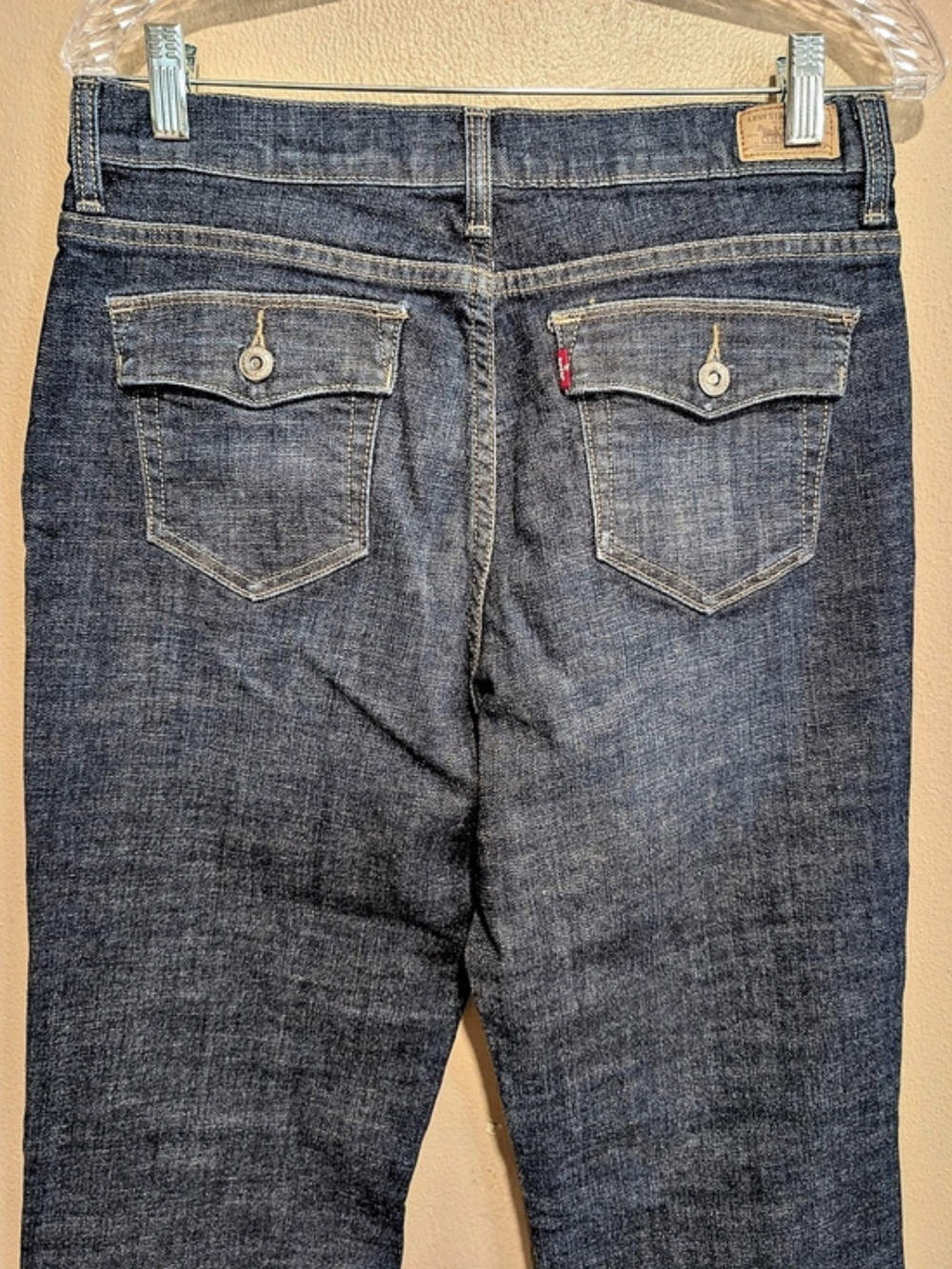 Levi's Perfectly Slimming Boot Cut 512 Jeans Boot Cut Jeans in Blue Waist 12 - Picture 5 of 15